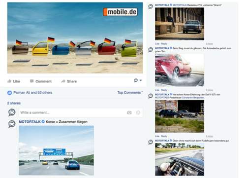 Wir haben vorgelegt: Die MOTOR-TALK-Redaktion macht mit beim digitalen Autokorso von mobile.de