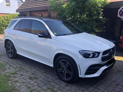GLE350d Polarweiß
