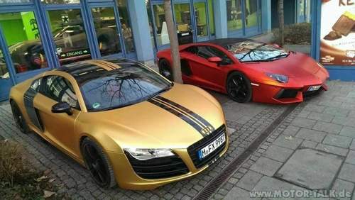 Lambo vs. R8