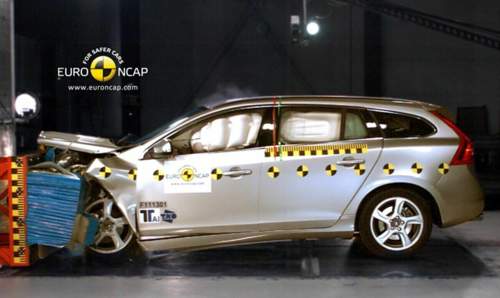 Crashtest Volvo V60