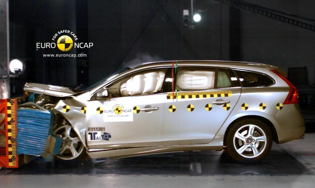 Crashtest Volvo V60
