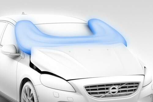 Fußgängerschutz von Volvo überzeugt