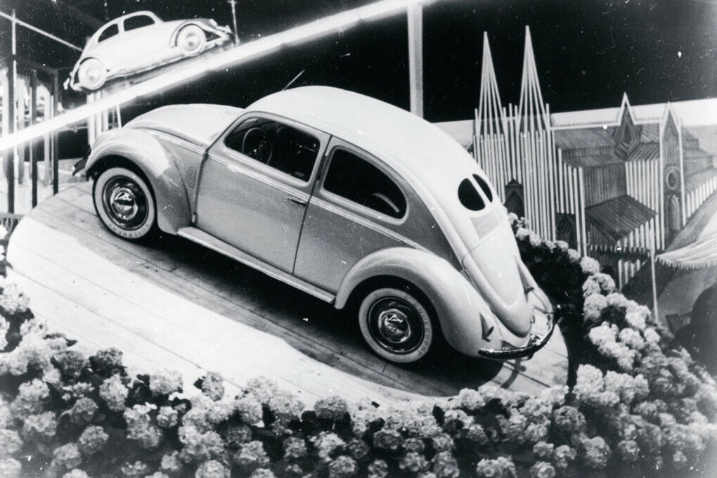 Der Käfer bei seiner Publikumspremiere.