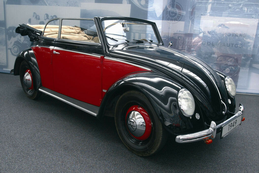 Ab 1949 sorgt das Käfer-Cabrio für Frischluftvergnügen