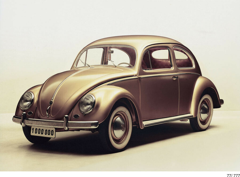 Die Zahl sagt alles: Der 1.000.000ste Volkswagen (1955)