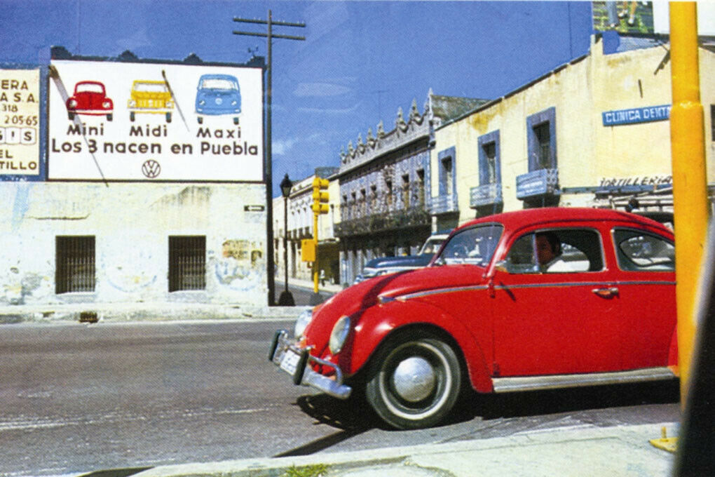 Auch in Mexiko rollt der Käfer 1964.