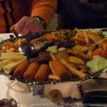 Steakteller im Wiesthler Hof, € 11.50