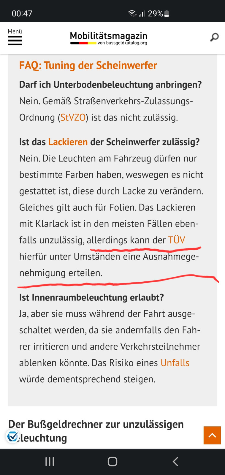 Eyebrow erlaubt oder verboten?