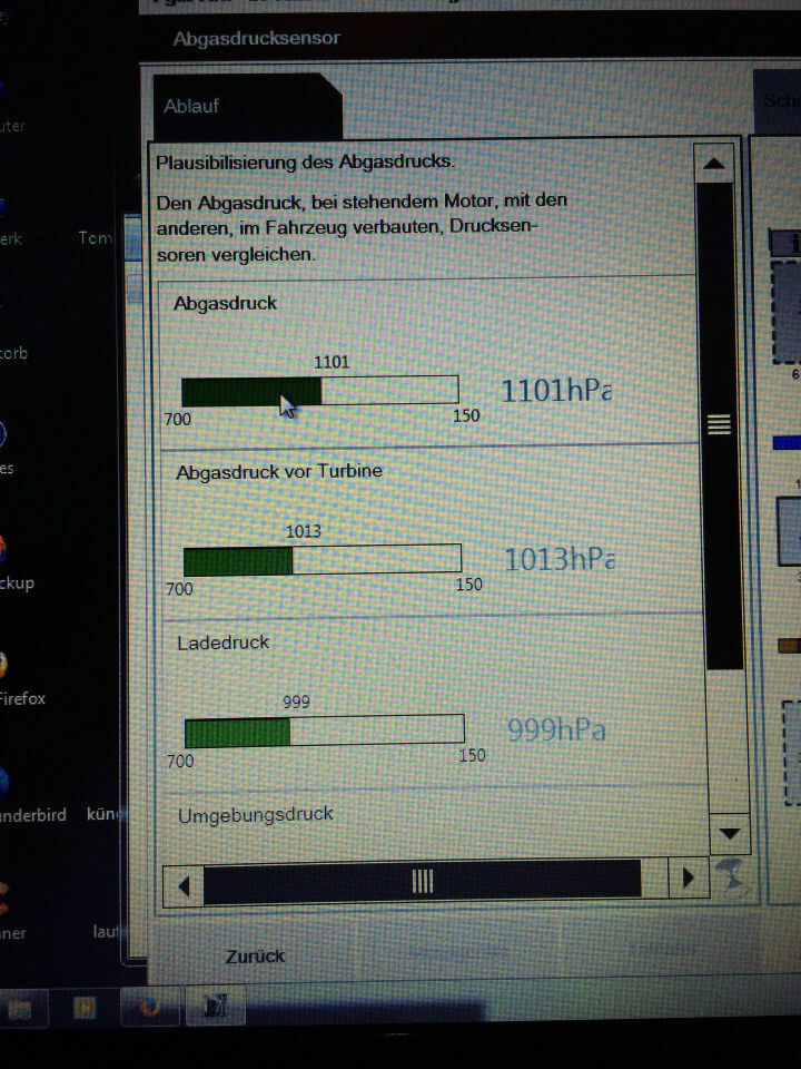 F10/11 DPF-Parameter Vergleichswerte