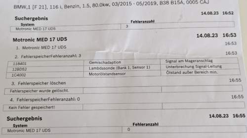Fehlerbericht