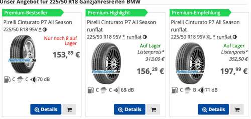 BMW-Reifen