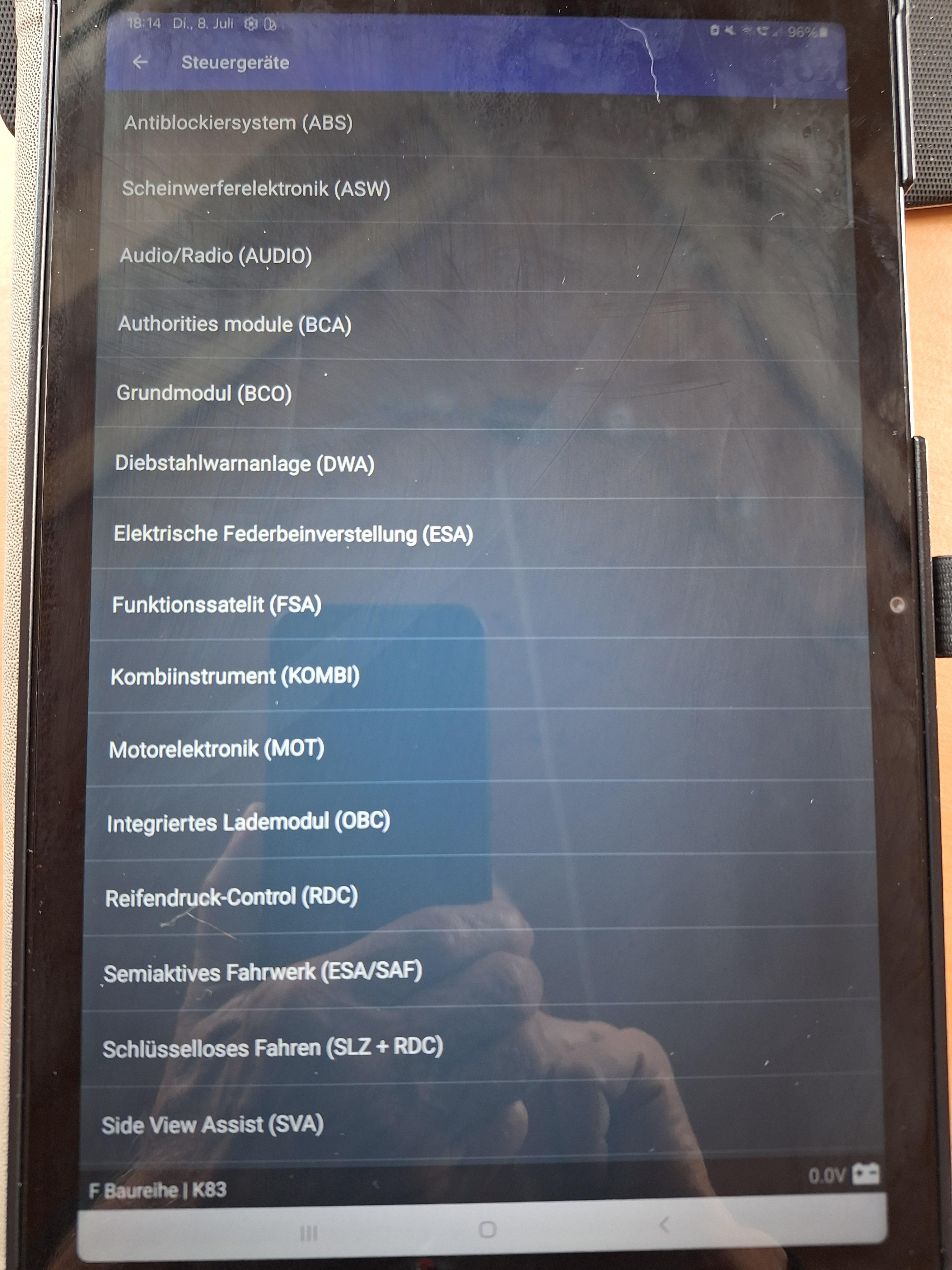F900R Codieren