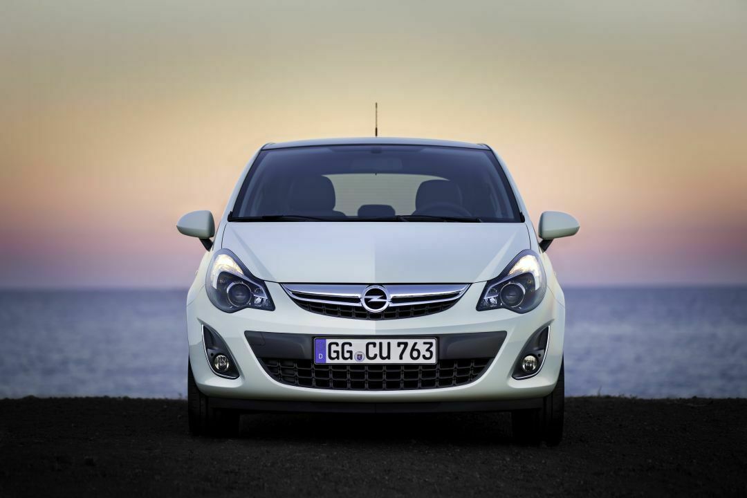 Opel Corsa mit neuer Front