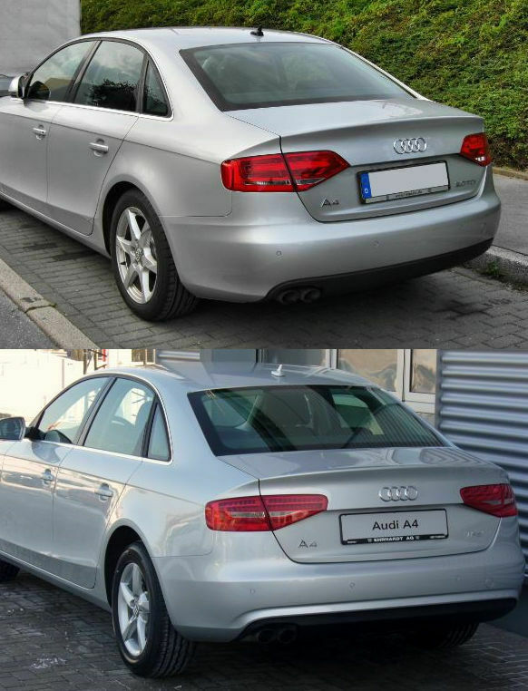 Facelift Heck passend an Vor-Facelift?