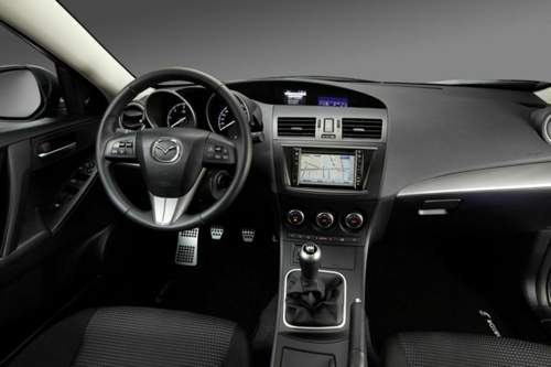 Mazda3 Facelift Innenraum
