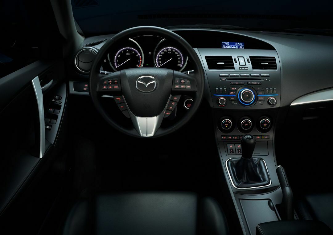 Mazda3 Facelift Innenraum