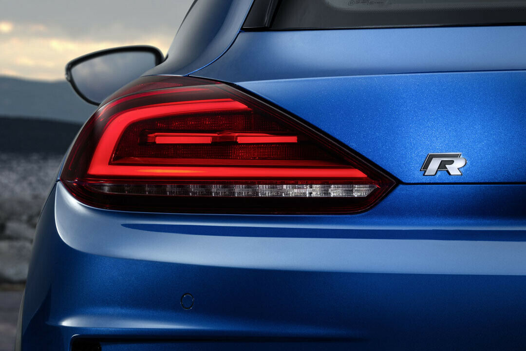 Neue Form: Rückleuchten am Scirocco Facelift