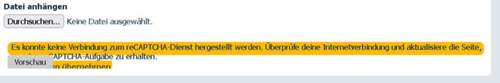 Serverproblem