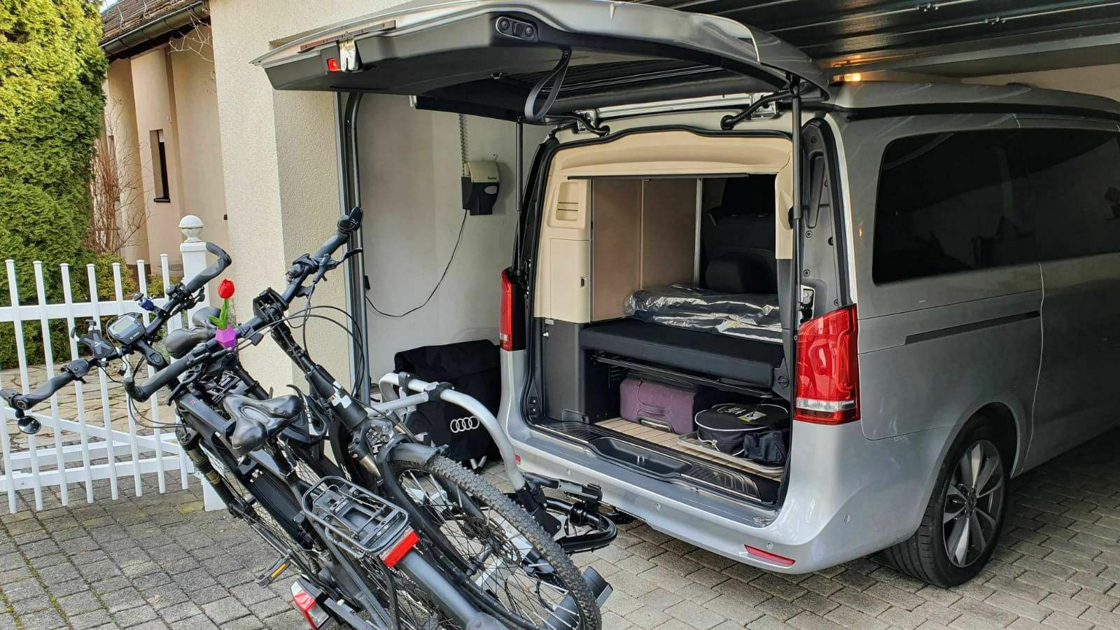 Fahrradtrger 2 eBikes auf AHK - Startseite Forum Auto Mercedes V-K... |  MOTOR-TALK