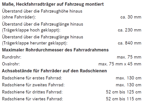 Masse-fahrradtraeger
