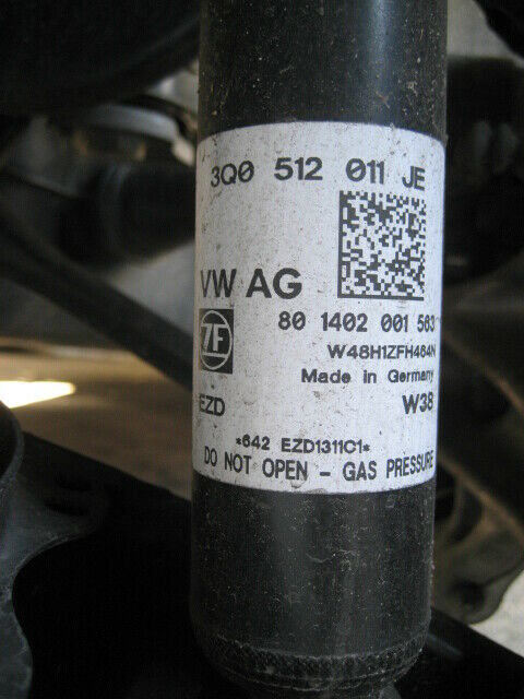 Fahrwerk poltert
