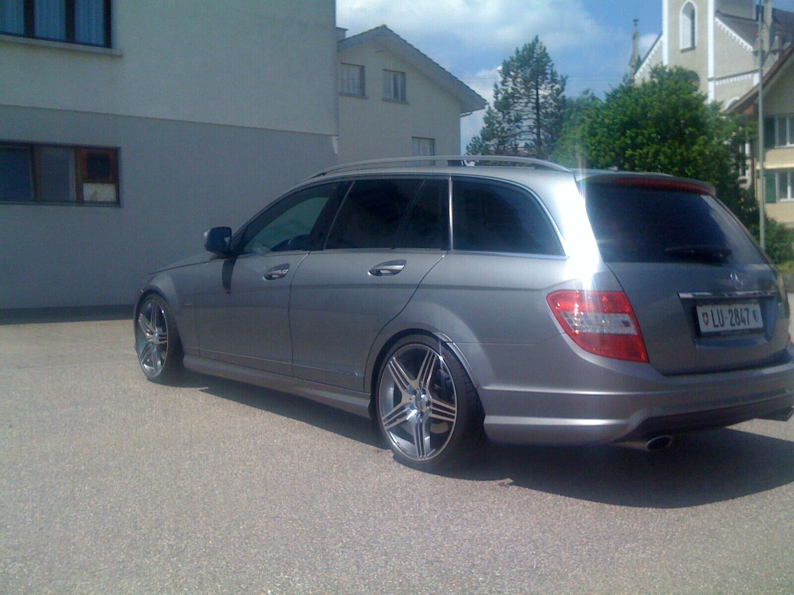Fahrwerkunterschiede W204/S204