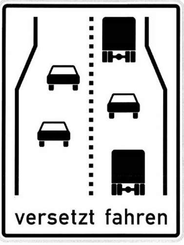 Versetzt-fahren
