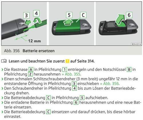 Batterie Schüssel