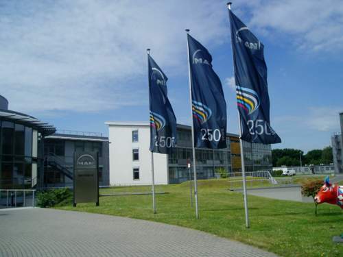 Das Verwaltungsgebäude