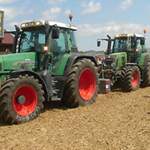 Diverse Fendt Modelle im Einsatz