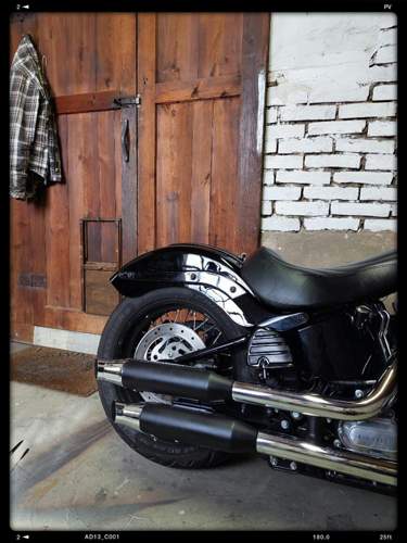 FatBoy-Fender an Slim FLS mit 200er...