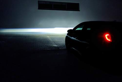 LED bei Nacht
