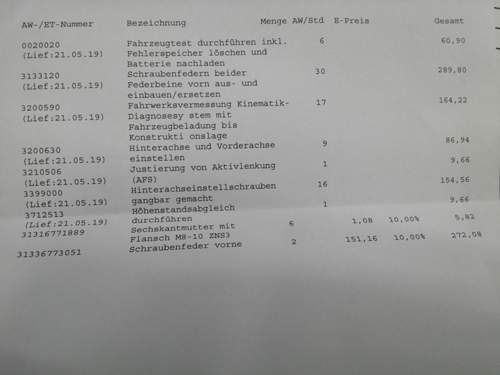 Rechnung