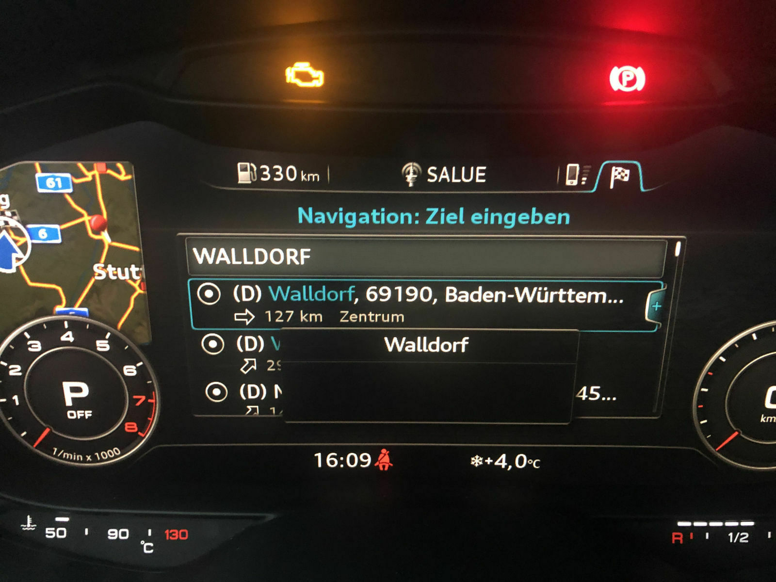 Fehlende Menüs in der Navigation