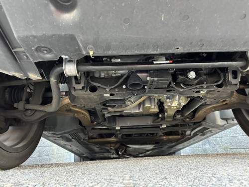 Motor von unten