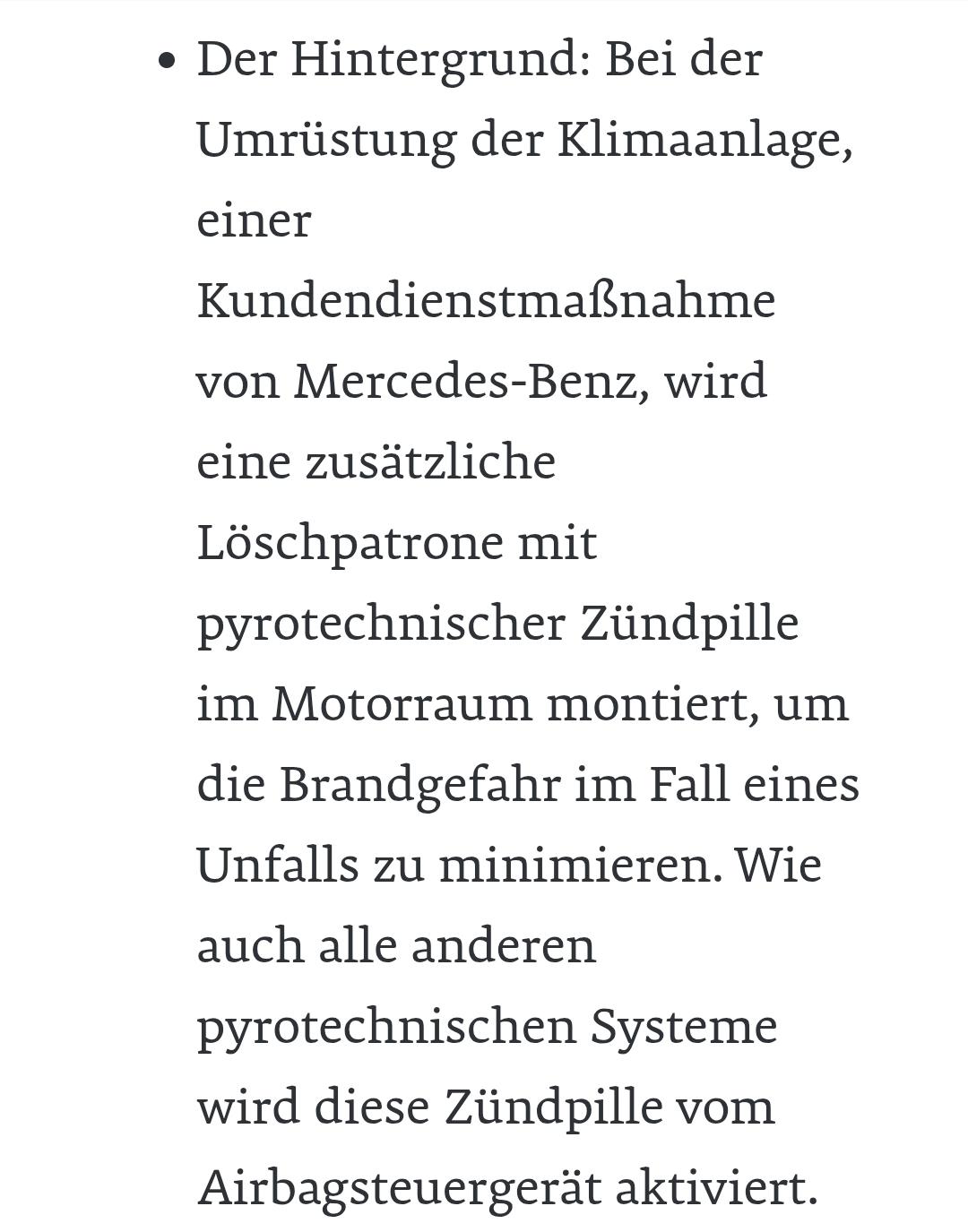 Fehler 280613 Zündkreis 1 Kältemittelkreislauf Unterbrechung
