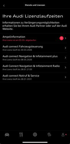 Bild von Audi App