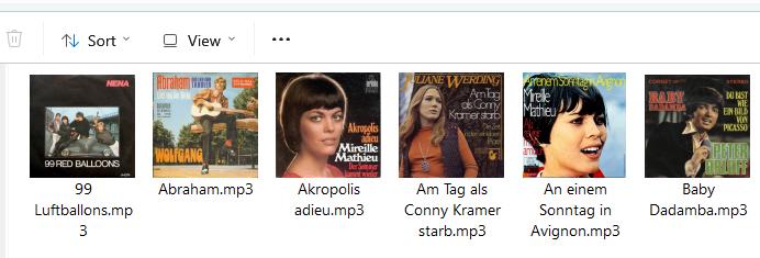 Fehler bei MP3-Bildern