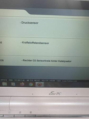Foto fehlerspeicher