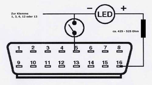 Obd-2-stecker