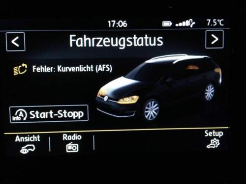 AFS Kurvenlicht