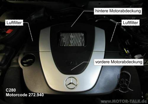 Motorabdeckung M272