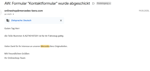 Emailmercedes