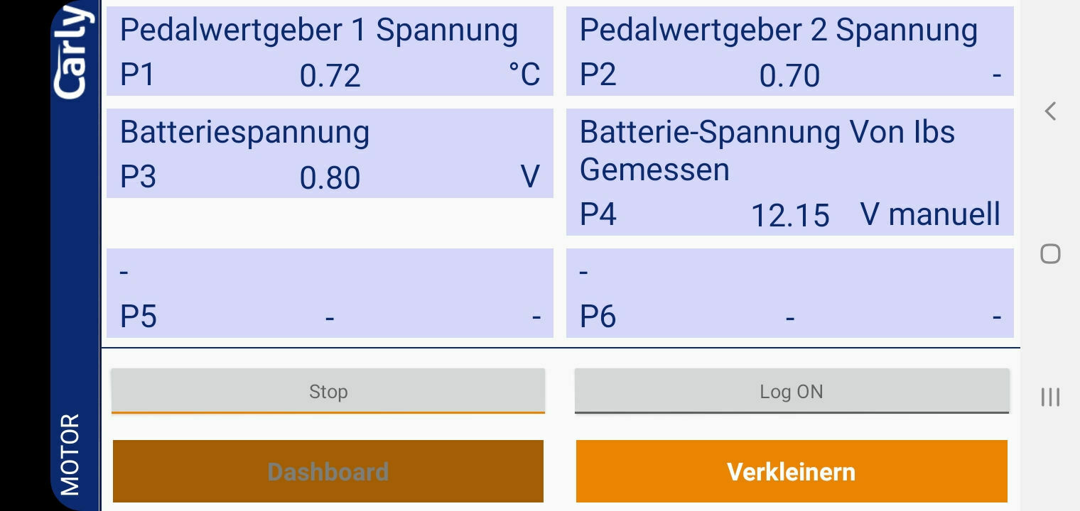 Fehlercodes M6 E63