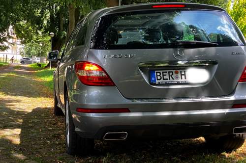 Heck versetzt