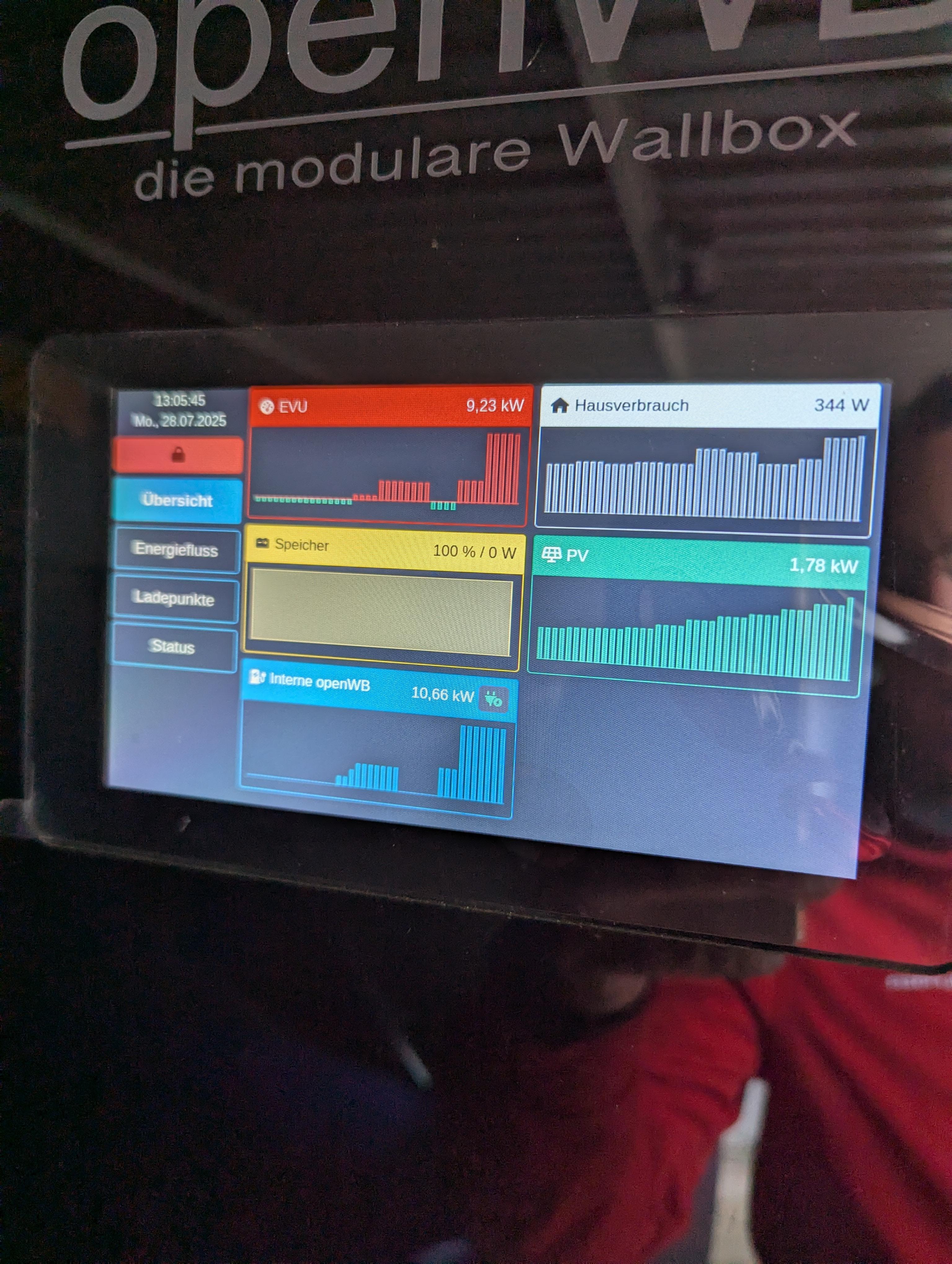 Fehlermeldung: Ladedose funktioniert nicht. Bitte Werkstatt aufsuchen
