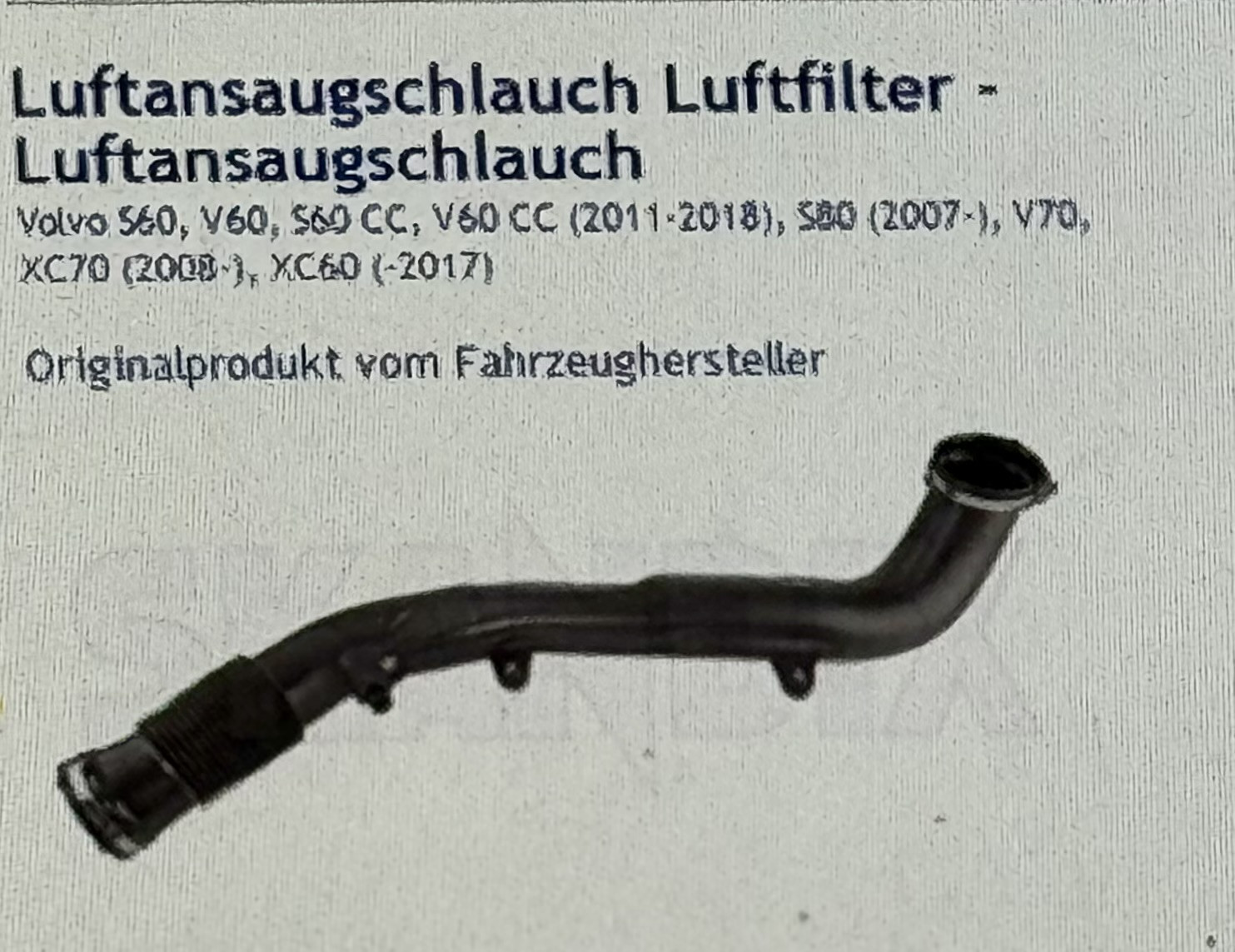 Fehlermeldung V70 D3 ECM- P200A00 und ECM-P200977