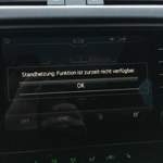 Skoda Octavia Standheizung Fehlermeldung 15.02.2018
