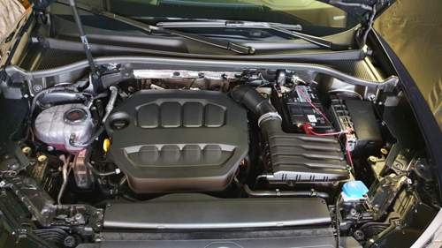 Motorraum 45 TFSI