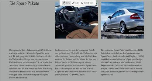 CLK Sportpaket BR209